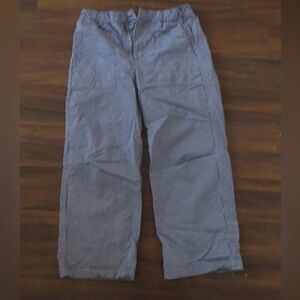 GAP Navy and White Striped Trousers